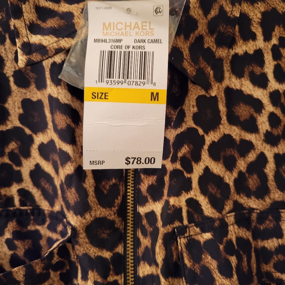 Cheetah print Michael kors medium shirt